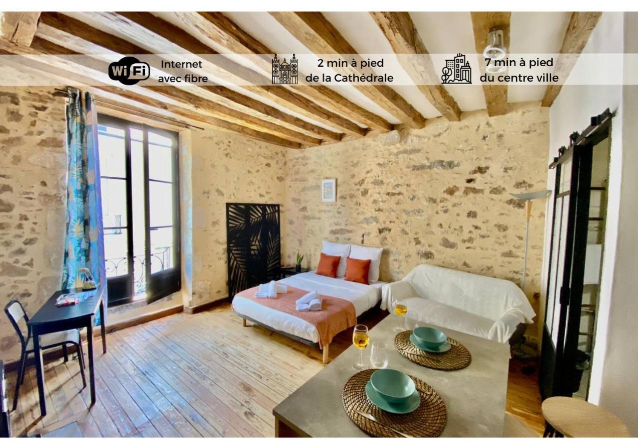 Le Cosy-chic, 2 Min A Pied Cathedrale , Jacobins Apartment